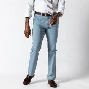 Duck Head Slim Fit Gold School Chino - River Blue - 33x32 - NWT